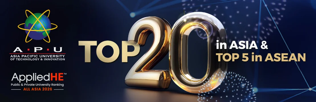 جامعة APU ضمن أفضل 20 جامعة في آسيا 2026 - APU Top 20 Asia